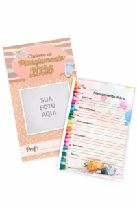 Caderno de planejamento escolar
